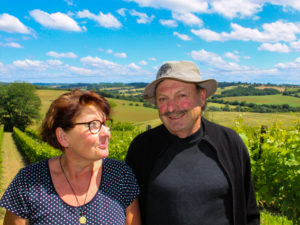 Sylvie vigneronne bio visite Plaimont